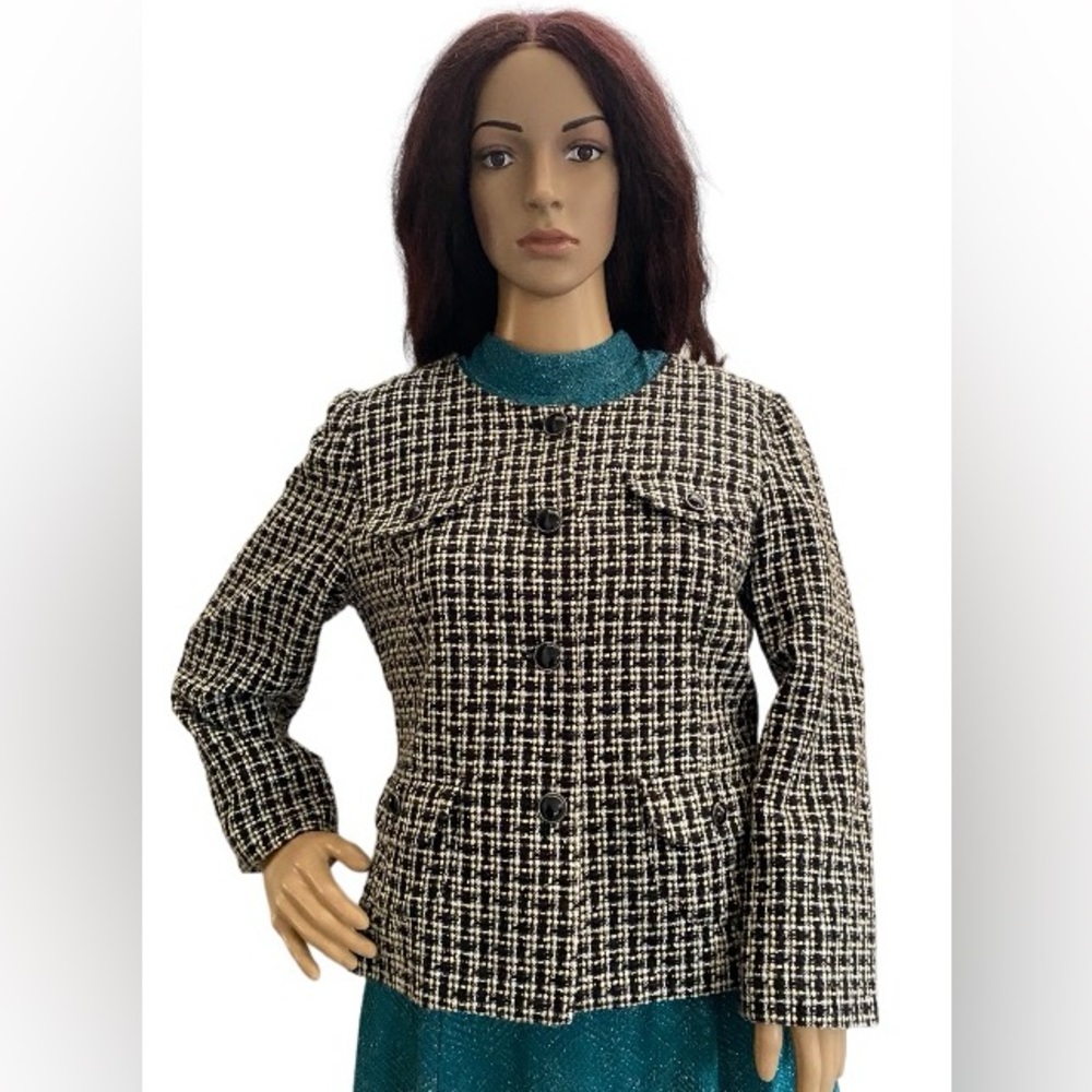 Sandro sportswear tweed jacket